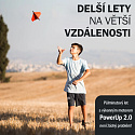 PowerUp Letadlo 2.0: elektrická vlaštovka červená