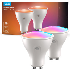Govee Smart žárovka RGBWW 4,8W-50W 400lm GU10 Long Life 2ks