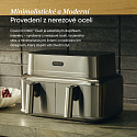 Cosori Iconic Dual chytrá horkovzdušná fritéza 8,6 L keramika