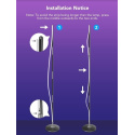 Govee RGBICW Smart Corner Floor Lamp