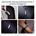 PLAUD Note Pin S Black - AI hlasový záznamník + náramek a šňůrka na krk