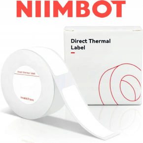 Niimbot štítky RP 15x50mm 125ks Bílé pro D11, D11-M, D110, D110-H Niimbot štítky RP 15x50mm 125ks Bílé pro D11, D11-M, D110, D110-H