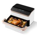 Cosori TF101S Dual blaze TwinFry 10l hozkovzdušná fritéza, bílá