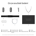 PLAUD Note Pin S Silver - AI hlasový záznamník + náramek a šňůrka na krk