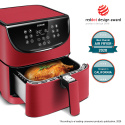 Cosori CP158-AF PREMIUM –  5.5L  horkovzdušná fritéza + 5x špíz a gril. rošt, red