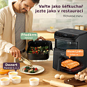Cosori Turbo Tower horkovzdušná fritéza 10,8 L, keramika, černá