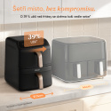 Cosori Turbo Tower Compact horkovzdušná fritéza 8,6 L černá