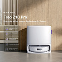 Narwal Freo Z10 Pro white - AI robotický vysavač s rotačním mopem a samočistící stanicí