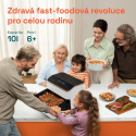 Cosori TF101S Dual blaze TwinFry 10l hozkovzdušná fritéza, bílá