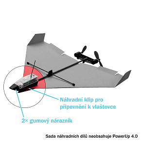 PowerUp Sada náhradních dílů Spare Parts pro letadlo 4.0
