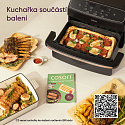 Cosori Dual Blaze Twin Fry Compact horkovzdušná fritéza 8,6 L, keramika, černá