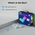 Govee Smart mini RGBIC panely - rozšíření 6ks