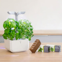Véritable Exky SMART  - Automatický květináč s regulací osvětlení, bílá + 2 bylinkové náplně