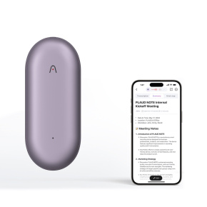 PLAUD Note Pin Purple - AI hlasový záznamník (2025)