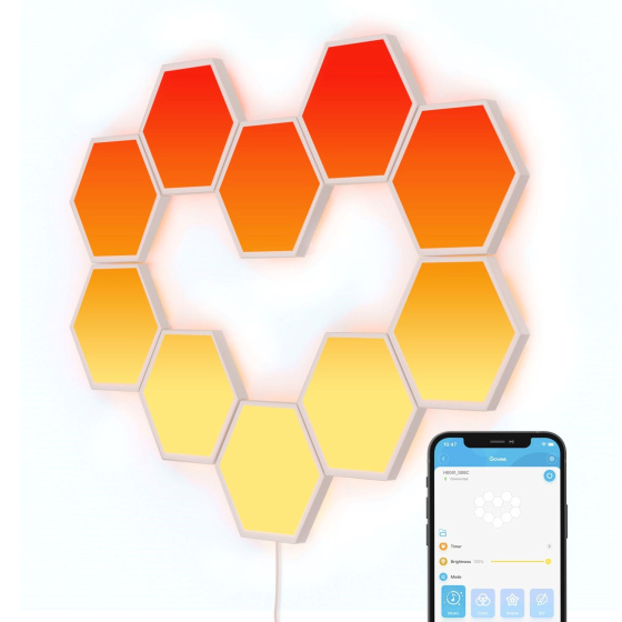 Govee RBIC Glide Hexa světelné panely 10ks