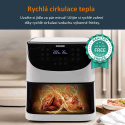 Cosori CP158-AF PREMIUM –  5.5L horkovzdušná fritéza + 5x špíz a gril. rošt, white