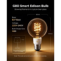 Govee Smart žárovka G80 RGBWW 5W-40W 500lm E27 Long Life, Matter